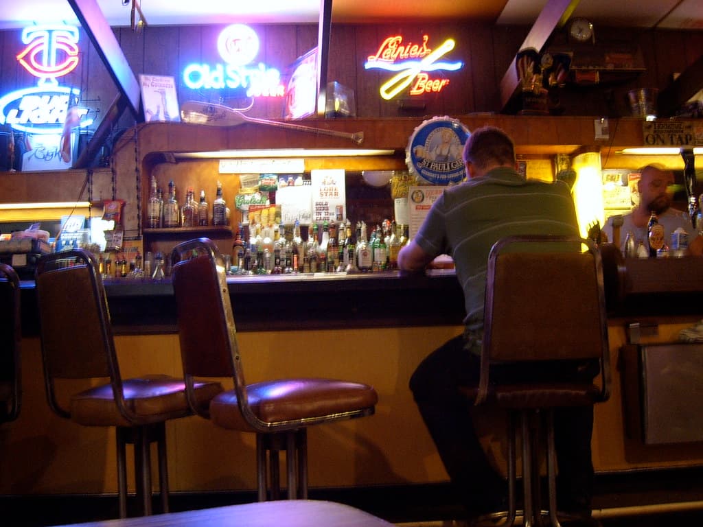 A burger restaurant and bar in Minneapolis