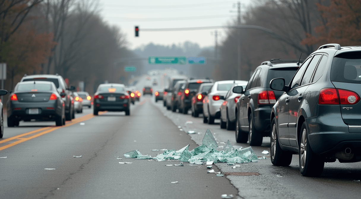 Crime and safety report illustration: Smash-and-Grab Hits Cars Parked Near Kenwood Parkway