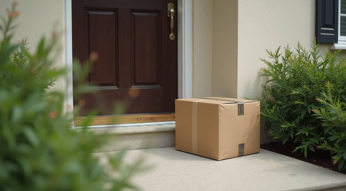 Crime and safety report illustration: Delivered Package Reported Stolen on Logan Avenue