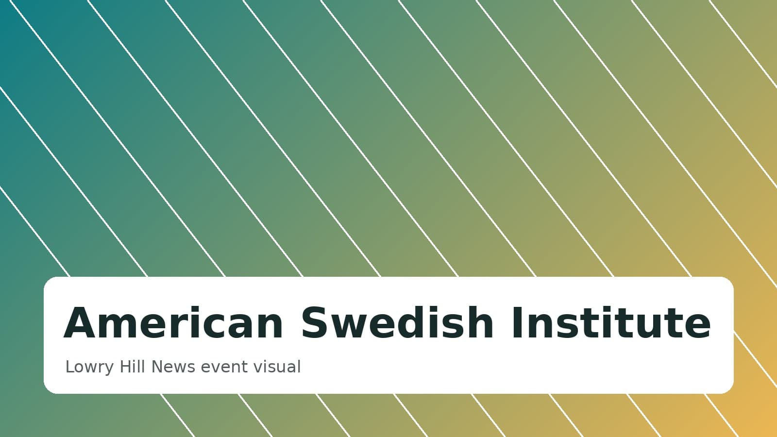 Generic visual for American Swedish Institute
