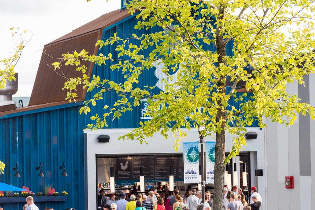 Blue Barn at the Minnesota State Fair
